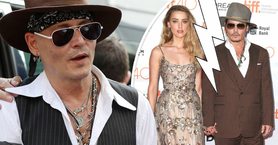 Johnny Depp anmäler Amber Heard för misshandel