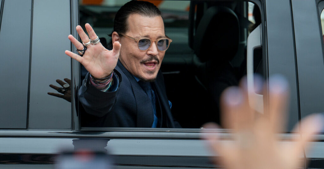 Johnny Depp gör comeback på bioduken. Arkivbild. Johnny Depp-film öppnar Cannesfestivalen