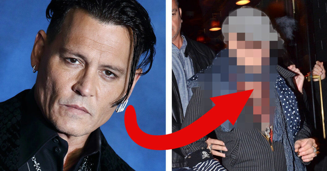 Nya oroande bilder på Johnny Depp.