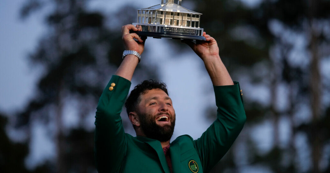 Jon Rahm. Rahm vände och vann Masters: "Jag är stolt"