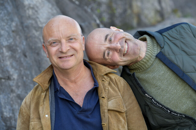 Mark Levengood och Jonas Gardell Mark Levengood och Jonas Gardell