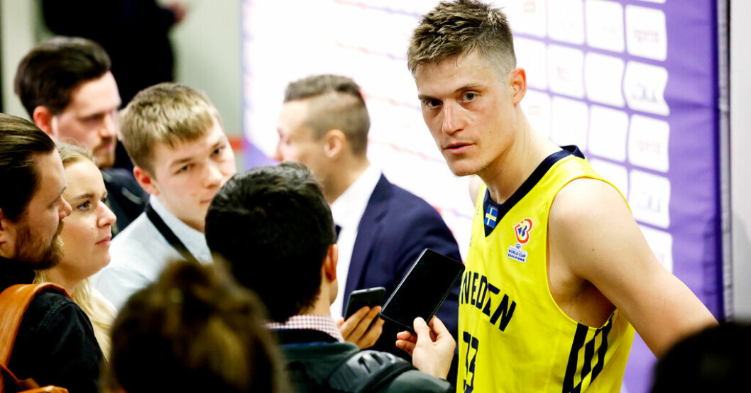 Jonas Jerebko går till hård attack mot basketförbundet. Arkivbild. Förbundet frågande till Jerebkos attack