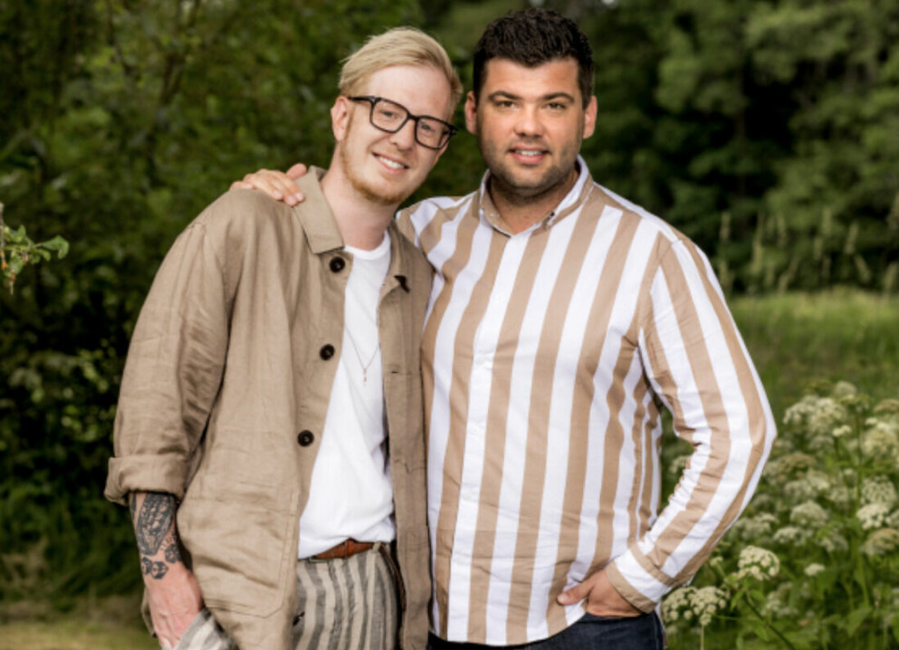 Jonas och Martin. Jonas och Martin i Gift vid första ögonkastet 2022