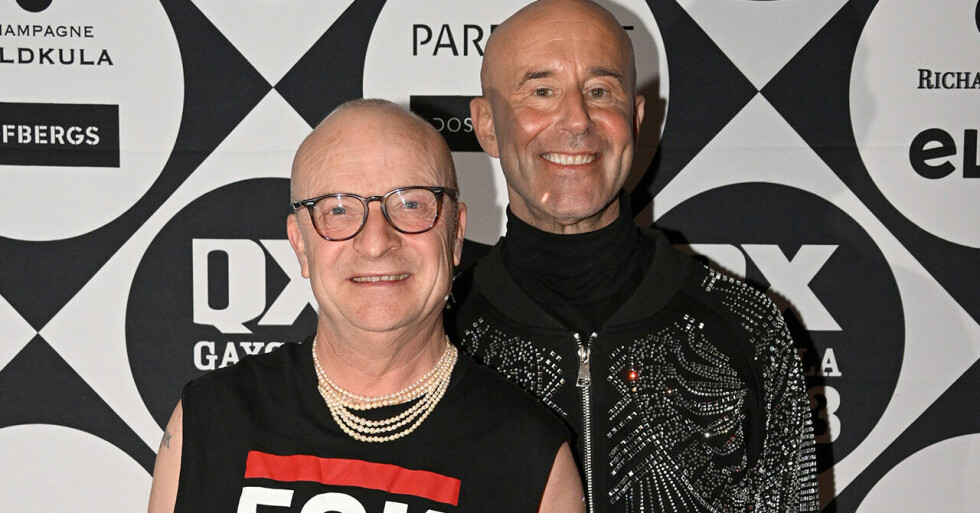 Jonas Gardell och Mark Levengood.
