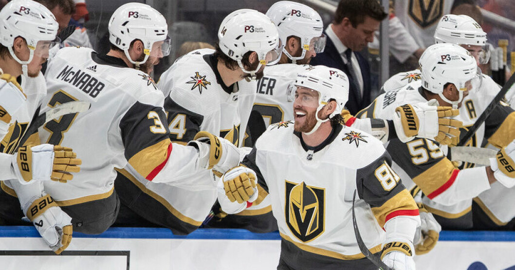 Jonathan Marchessault gjorde ett äkta hattrick och skickade Vegas till semifinal i NHL-slutspelet efter 5–2 mot Edmonton i den sjätte kvartsfinalen. Äkta hattrick släckte McDavids Stanley Cup-dröm