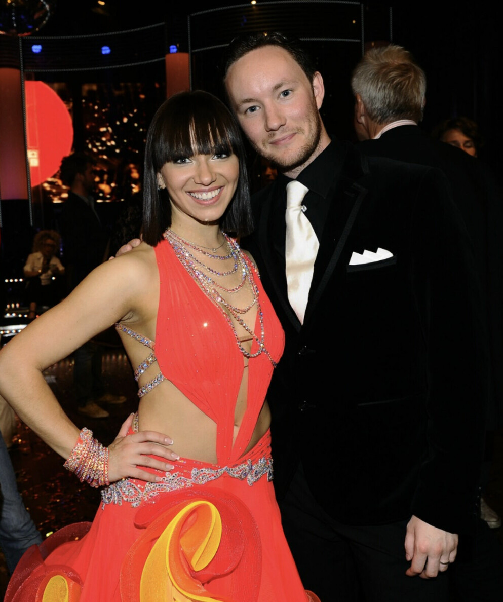 Oksana Spichak Näslund och Jonathan Näslund i Let's dance 2012. Oksana Spichak Näslund och Jonathan Näslund