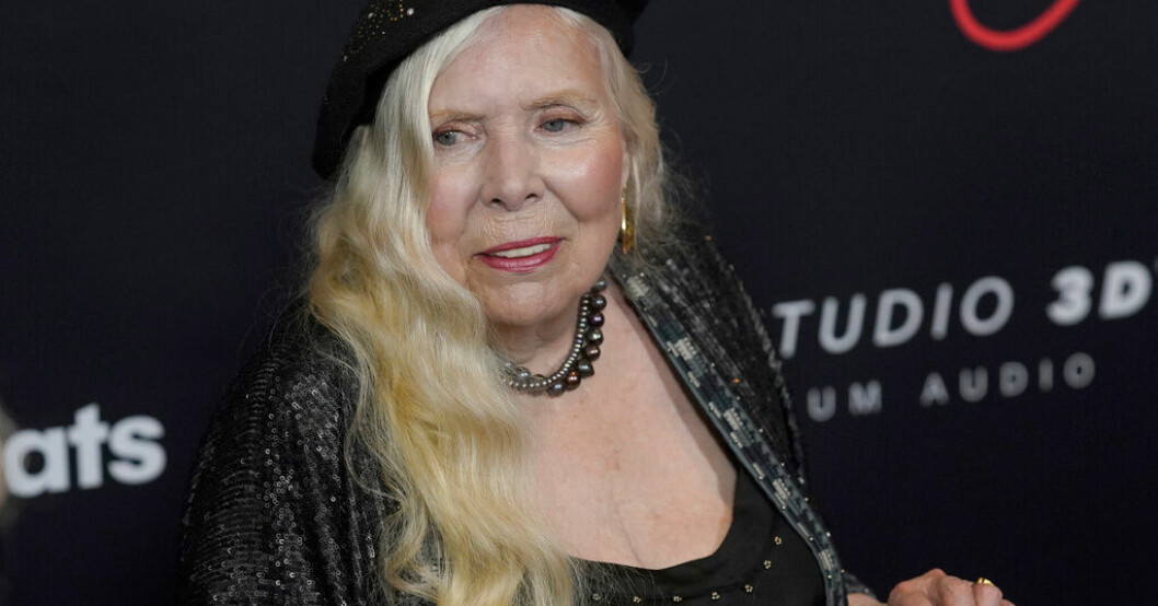 Joni Mitchells verk kommer att hyllas på prisceremonin som äger rum i mars. Arkivbild. Joni Mitchell får prestigefullt pris