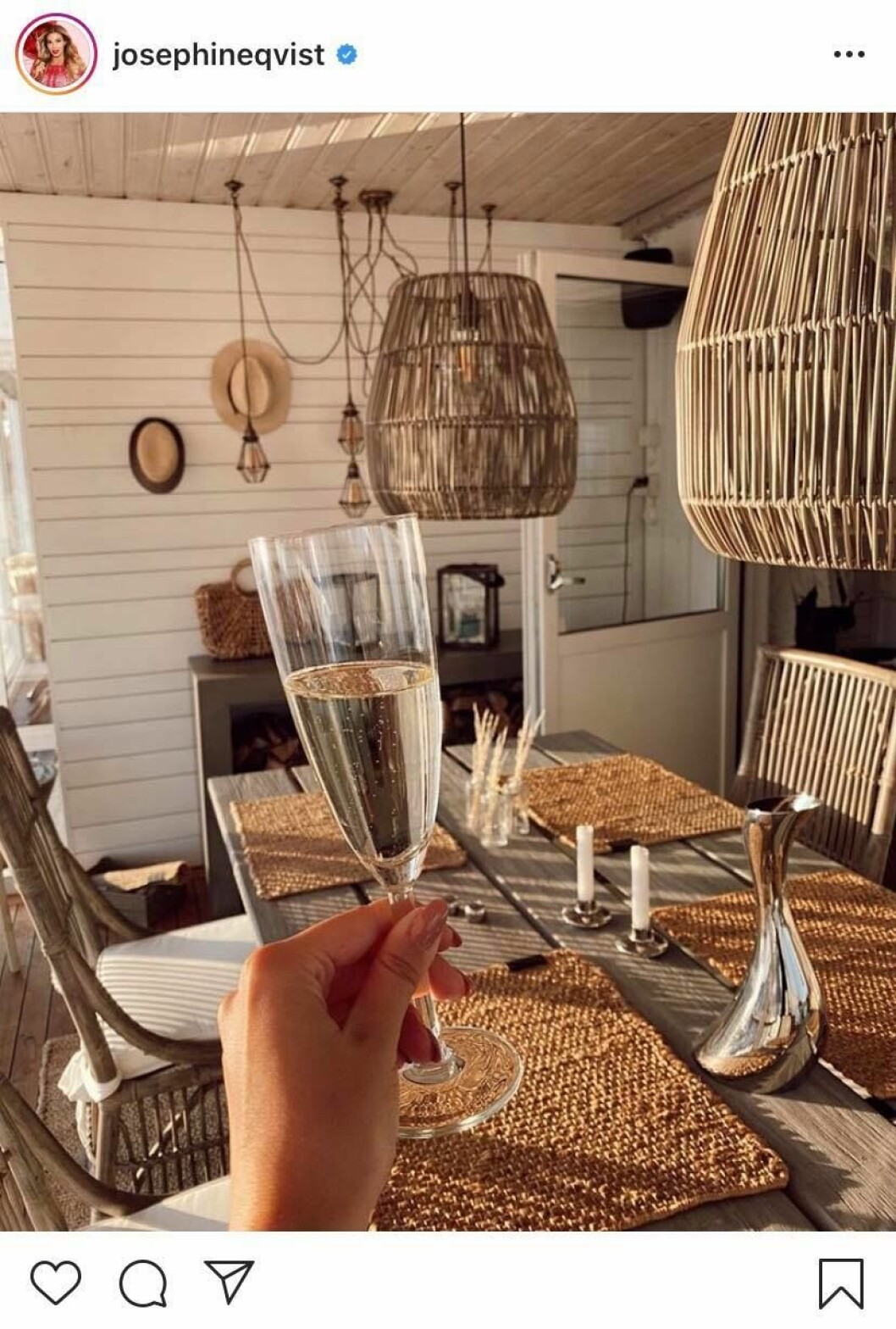 FOTO: Instagram Josephine Qvist
