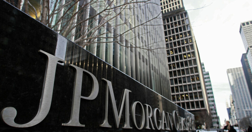 JP Morgan Chase kontor i New York. Arkivbild. Bättre än väntat från amerikansk storbank