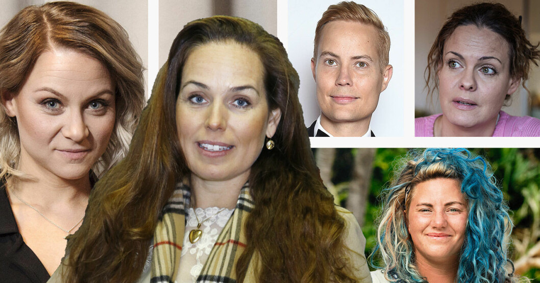 Theodora Larsson, Sigrid Bergåkra, Henrik Alsterdal, Suzanne Sjögren och Linn Lund.