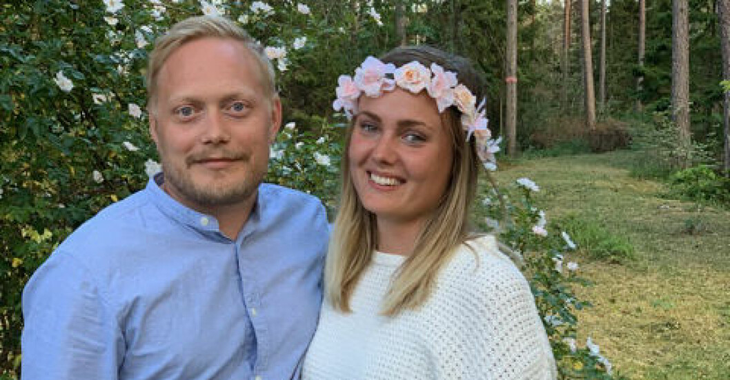 Julia träffade Christoffer som 21-åring. Han visste redan då att Julia inte hade någon livmoder.