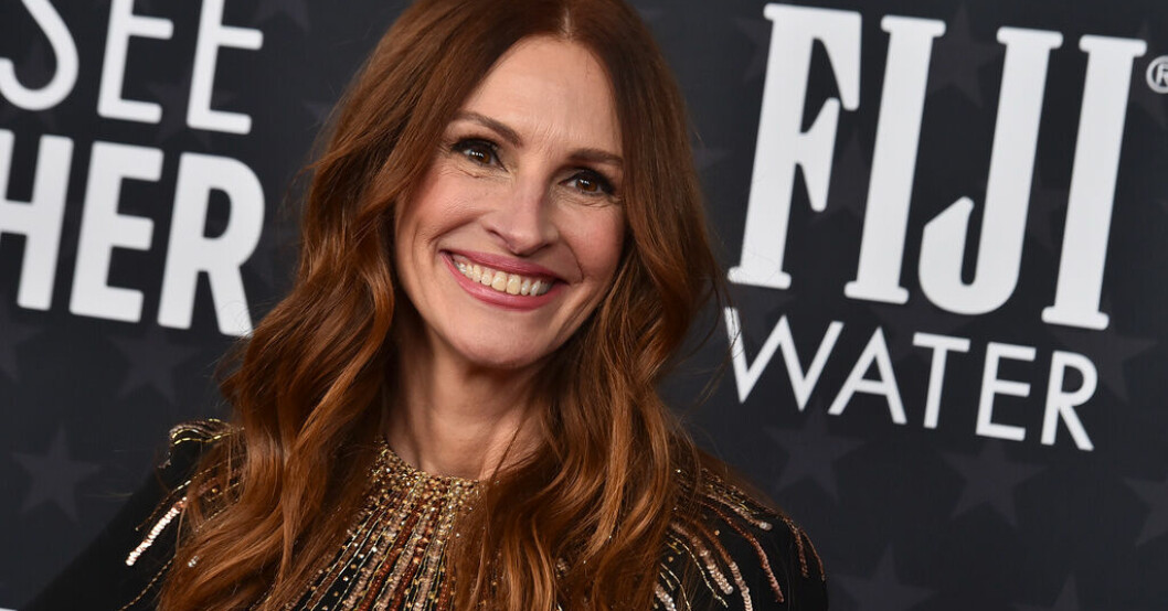 Julia Roberts skickar en hälsning till det ukrainska folket. Arkivbild. Hollywoodstjärnor stöttar Ukraina