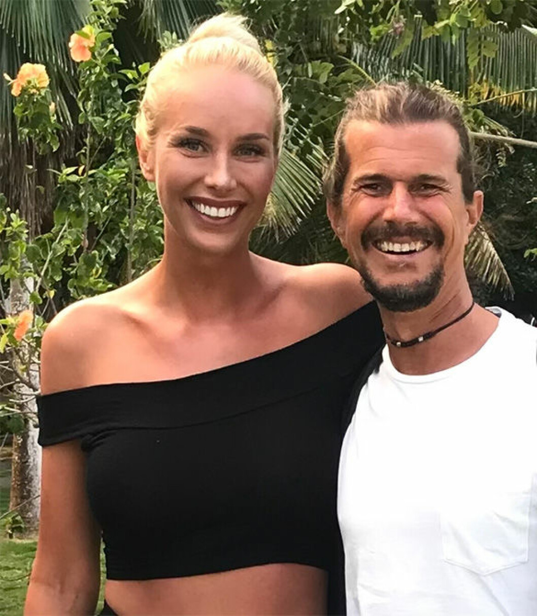 Julia Franzén och Kristove Rueda. Julia Franzén och Kristove Rueda