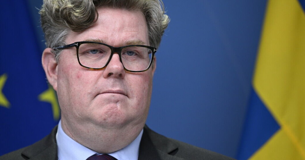 Justitieminister Gunnar Strömmer. Arkivbild. Strömmer om terrorbröderna: "Allvarligt"