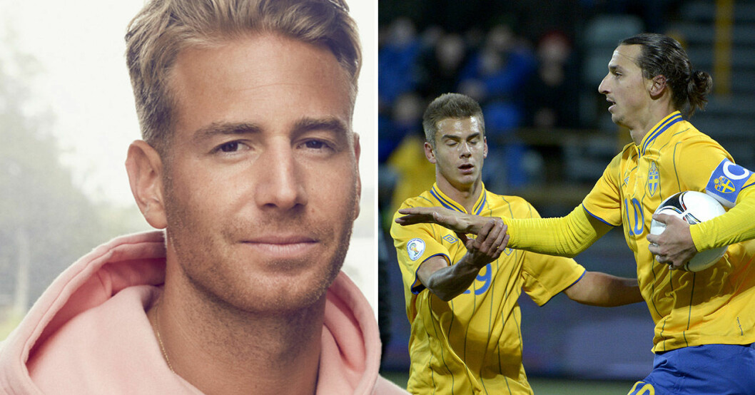 Robin Kacaniklic, Alexander Kacaniklic och Zlatan Ibrahimovic.
