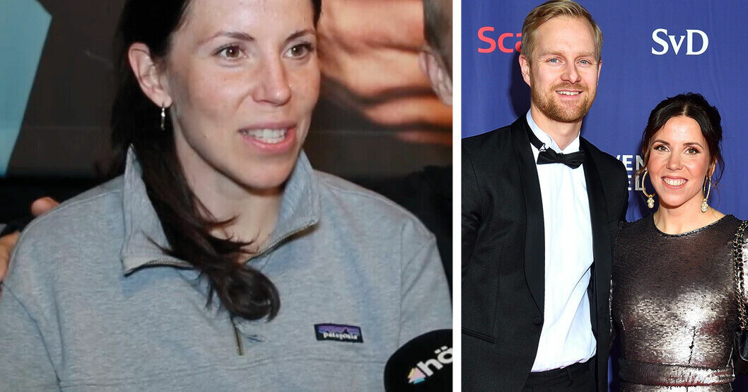 Charlotte Kallas ord inför förlossningen – efter tiden utan Fredrik