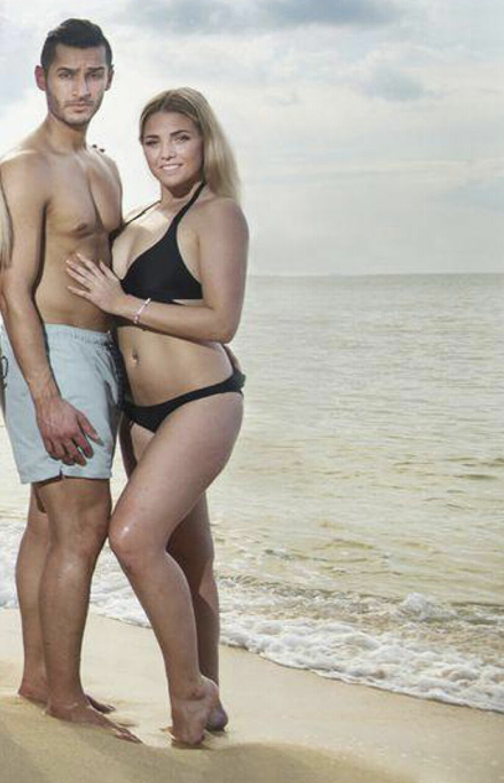 Kalle Zeman och Jennifer Egelryd i<span class=" italic" data-lab-italic_desktop="italic"> Temptation island</span>. Kalle Zeman och flickvännen Jennifer Egelryd i Temptation island