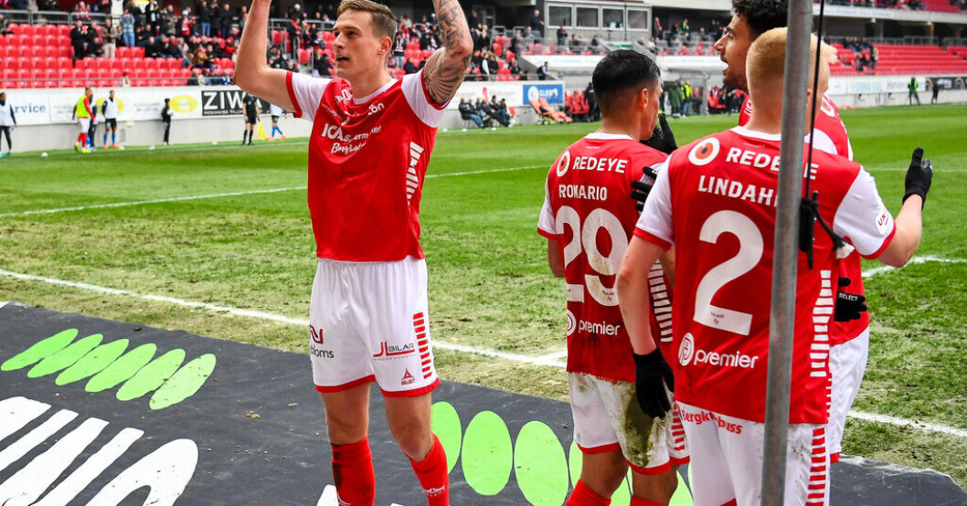 Kalmar FF:s Mileta Rajovic. Nya mål för Rajovic – sköt Kalmar till toppen