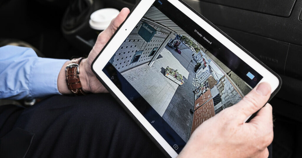 Kamerorna är en del av lokalpolisområdets brottsförebyggande arbete, enligt polisen, men kan också användas som bevis. Arkivbild. Polisen installerar kameror i Sundsvall