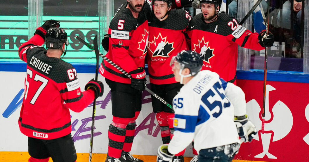 Kanada slog Finland med 4–1 i ishockey-VM och är klart för semifinal. Kanada till semi – slog ut värdnationen Finland