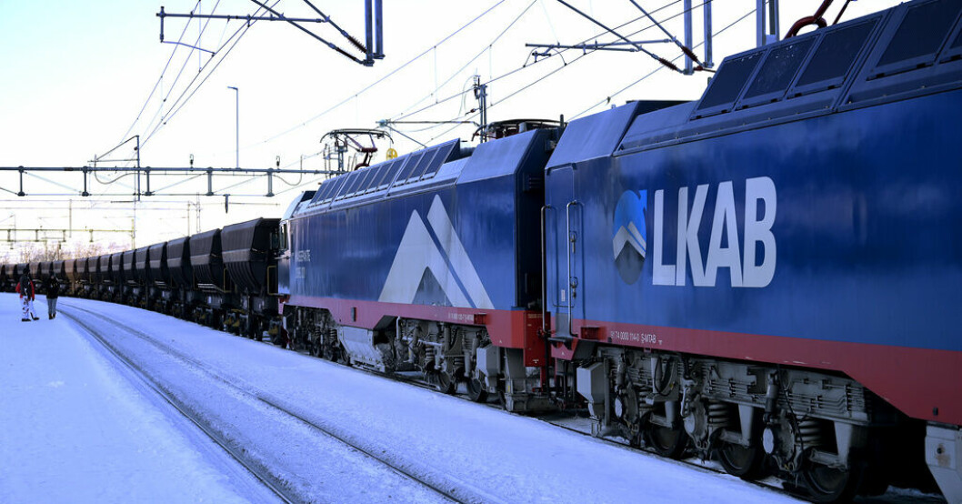 Kapaciteten på malmbanan räcker inte till för H2 Green Steel, enligt LKAB. Arkivbild. LKAB: Ingen malm till H2 Green Steel