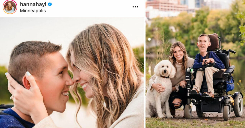 Shane Burcaw och Hanna Aylward har varit tillsammans i över fyra år och är gifta – ändå ifrågasätts deras känslors äkthet. Shane Burcaw och Hanna Aylward har varit tillsammans i över fyra år och är gifta – ändå ifrågasätts deras känslors äkthet.