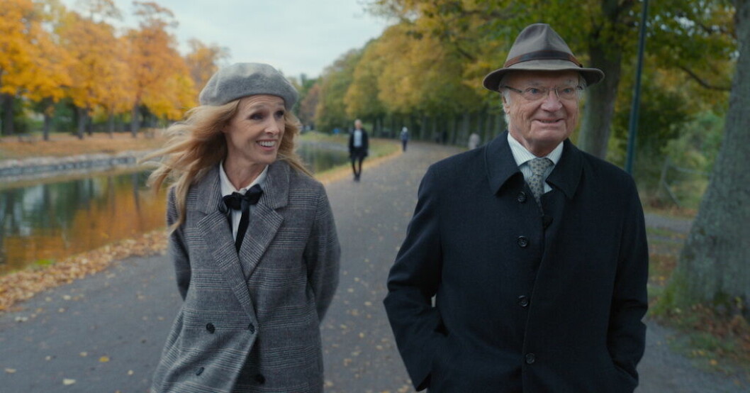 Karin af Klintberg fick göra flera långa intervjuer med kungen till sin dokumentärfilm. Pressbild. Motvillig monark berättar om vägen till tronen