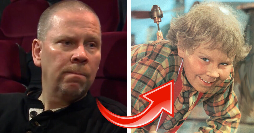 Mats Wikström idag och som Karlsson på taket. <em>Foto: Youtube: ”Alla vi barn från filmerna”, samt TT</em> Mats Wikström som Karlsson på taket och idag.
