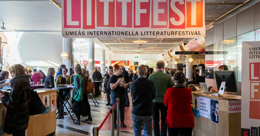 Katapultpriset delas ut på Littfest i Umeå. Arkivbild. Katapultpriset till Mickaela Persson