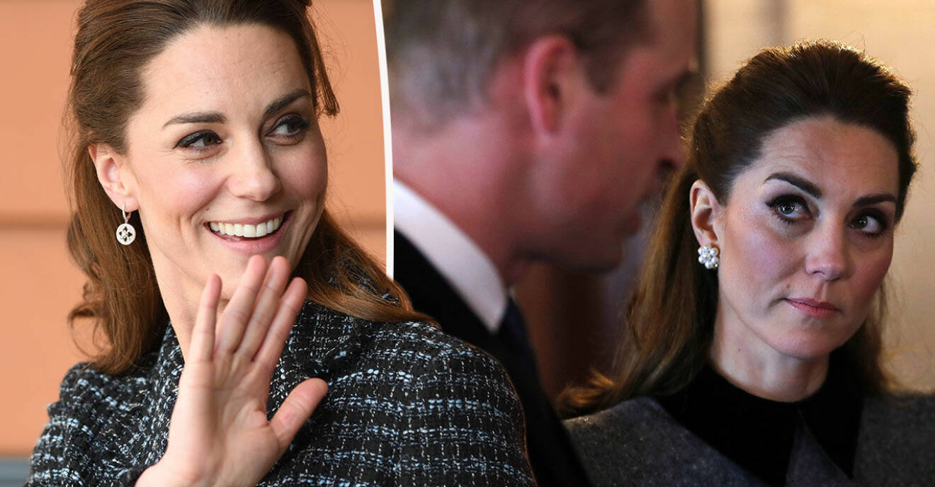 Kate Middleton bar inte sin förlovningsring vid ett officiellt besök.