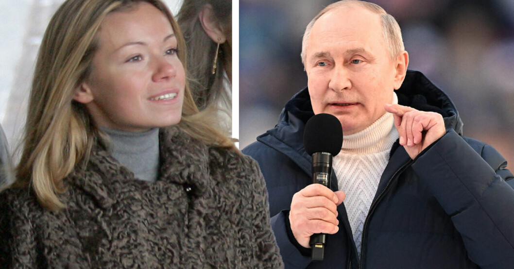 Maria Putina och Vladimir Putin