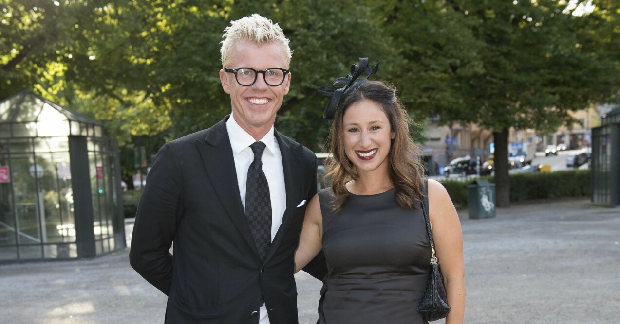 Bingo Rimér och Katrin Zytomierska var tidigare ett par. Foto: TT Katrin Zytomierska och Bingo Rimér