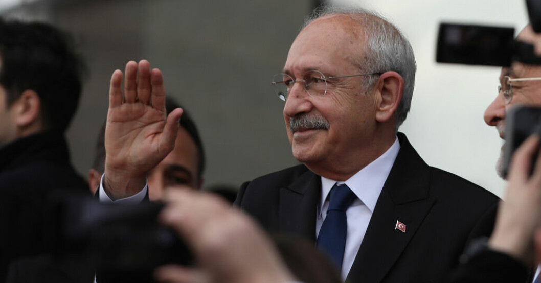 Kemal Kilicdaroglu utmanar om presidentposten och anklagar Recep Tayyip Erdogan för att försöka slå mynt av konflikten med kurderna. Arkivbild. Erdogans motståndare tar kurderna i försvar