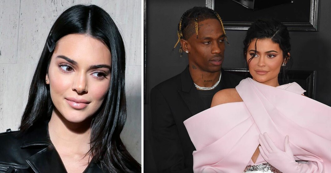 Kendall Jenner kommenterar Kylie Jenners gravidrykte
