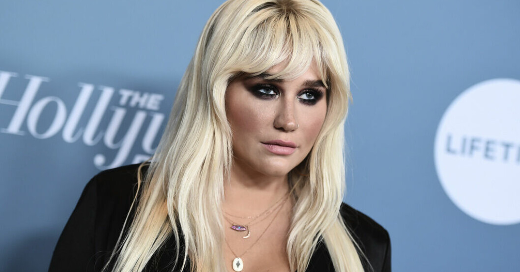 Kesha på röda mattan 2018. Arkivbild. Förlikning mellan Kesha och Dr Luke
