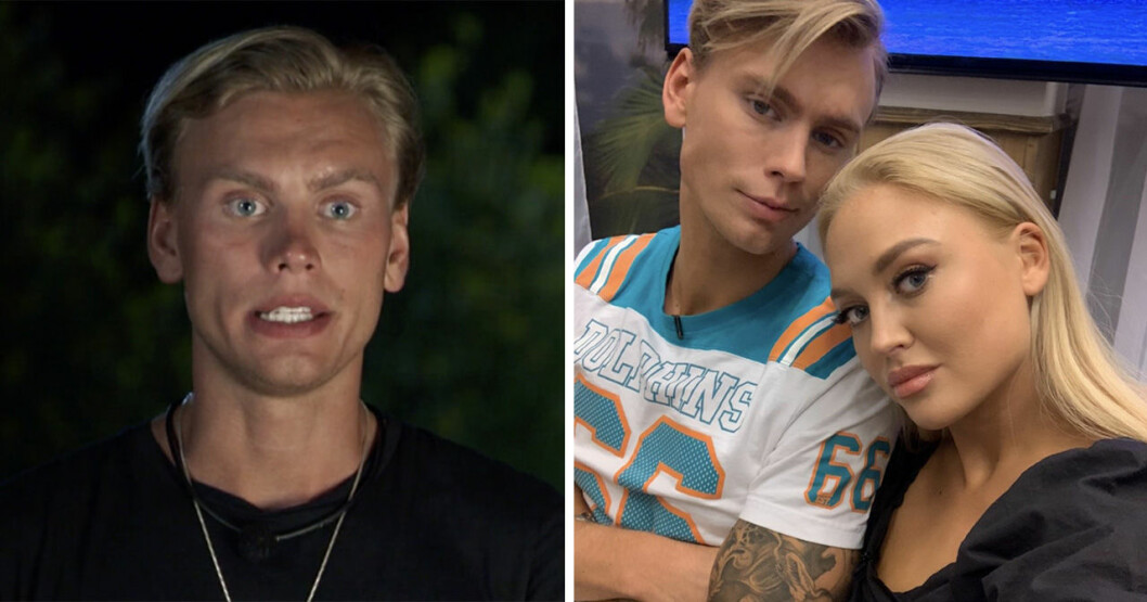 Kevin Härdevik och Ida Österberg i Ex on the beach.