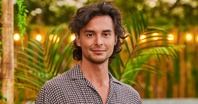 Kevin Manzano Andrén, 27. Kevin i en rutig skjorta.