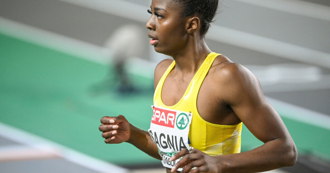 Khaddi Sagnia missar Diamond League i Stockholm. Arkivbild. Smällen: Stjärnan missar DL-galan i Stockholm
