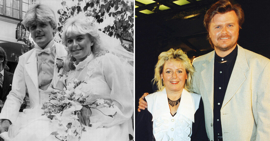 Kikki gifte sig med Kjell 1984. 15 år senare var äktenskapet över. Kikki Danielsson med ex-maken Kjell Roos.
