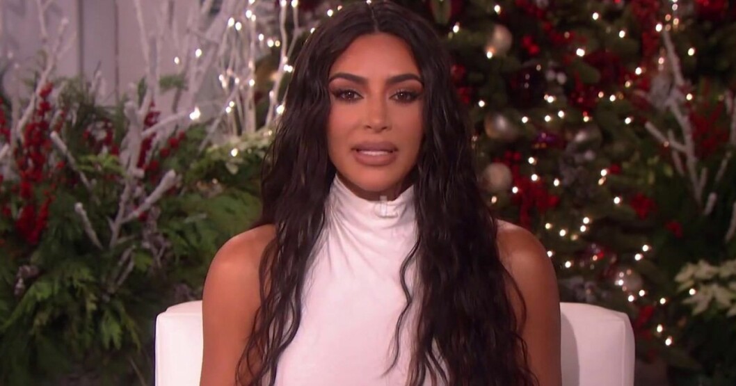 Kim Kardashian. Kim Kardashian i Ellen Degeneres show.
