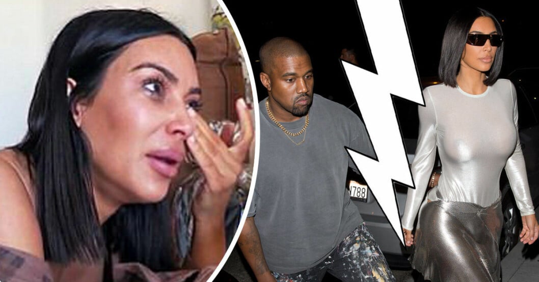 Kim Kardashian och Kanye West sägs vara nära att skilja sig efter att Kanye gjort flera kontroversiella uttalanden, bland annat om att slaveriet var ett val.