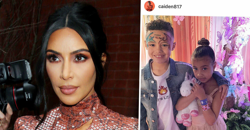 Kim Kardashian besvarar romansryktet om dottern North West