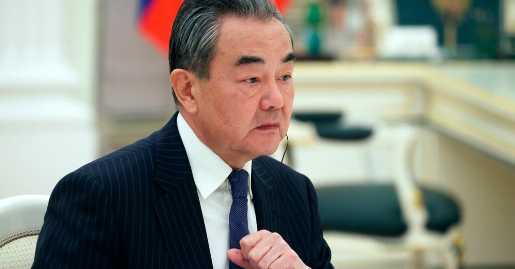 Kinas toppdiplomat Wang Yi har medlat mellan Iran och Saudiarabien. Arkivbild. Islossning Iran–Saudiarabien efter Kinasamtal