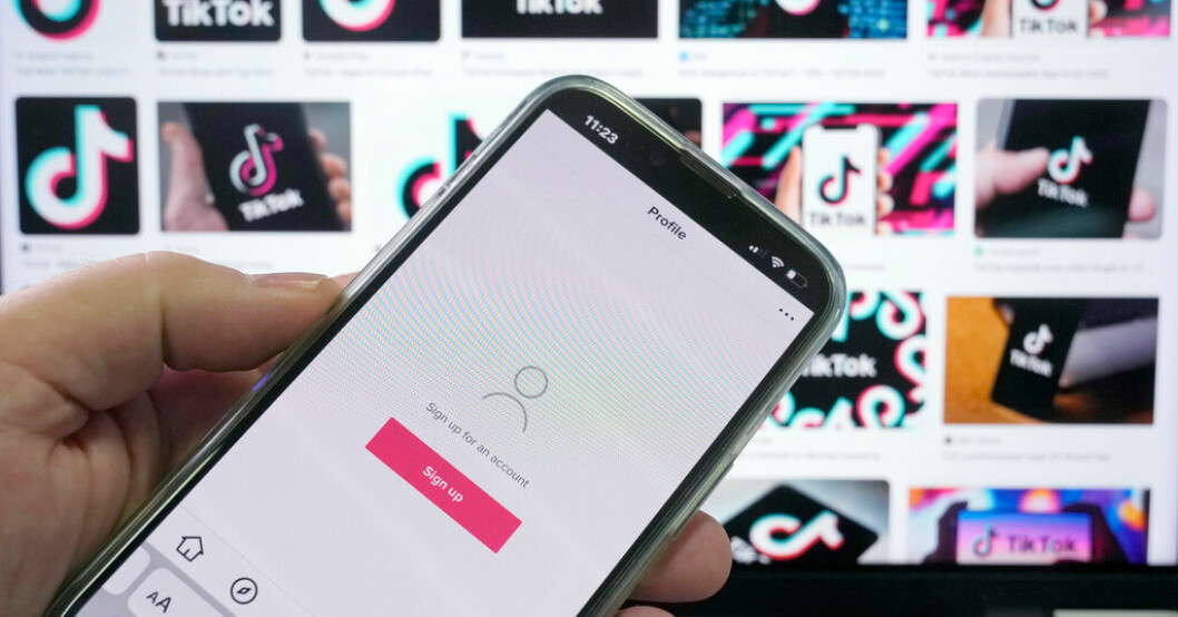 Kinesiska Tiktok får böta 12,7 miljoner pund i Storbritannien. Arkivbild. Mångmiljonböter för Tiktok i Storbritannien
