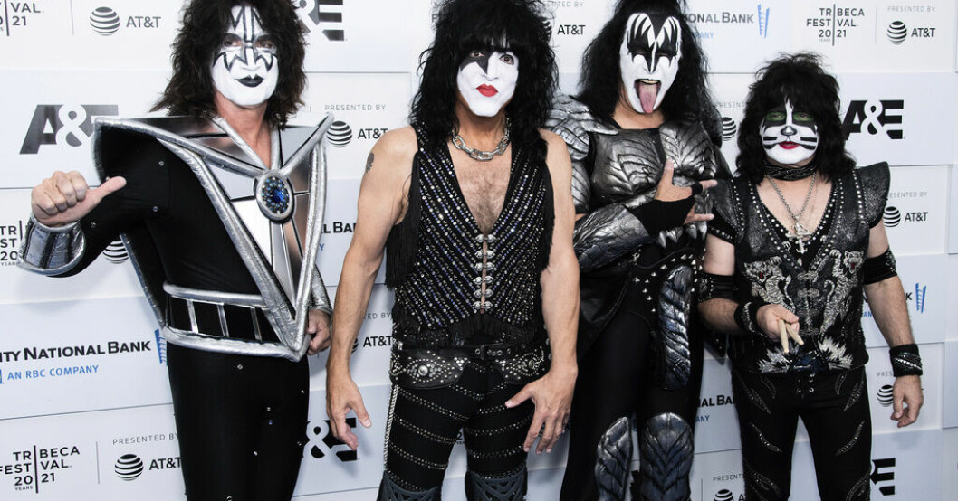 Kiss kommer att spela 17 gånger under sin Nordamerika-turné i höst. Arkivbild. Kiss sista spelning går av stapeln i New York