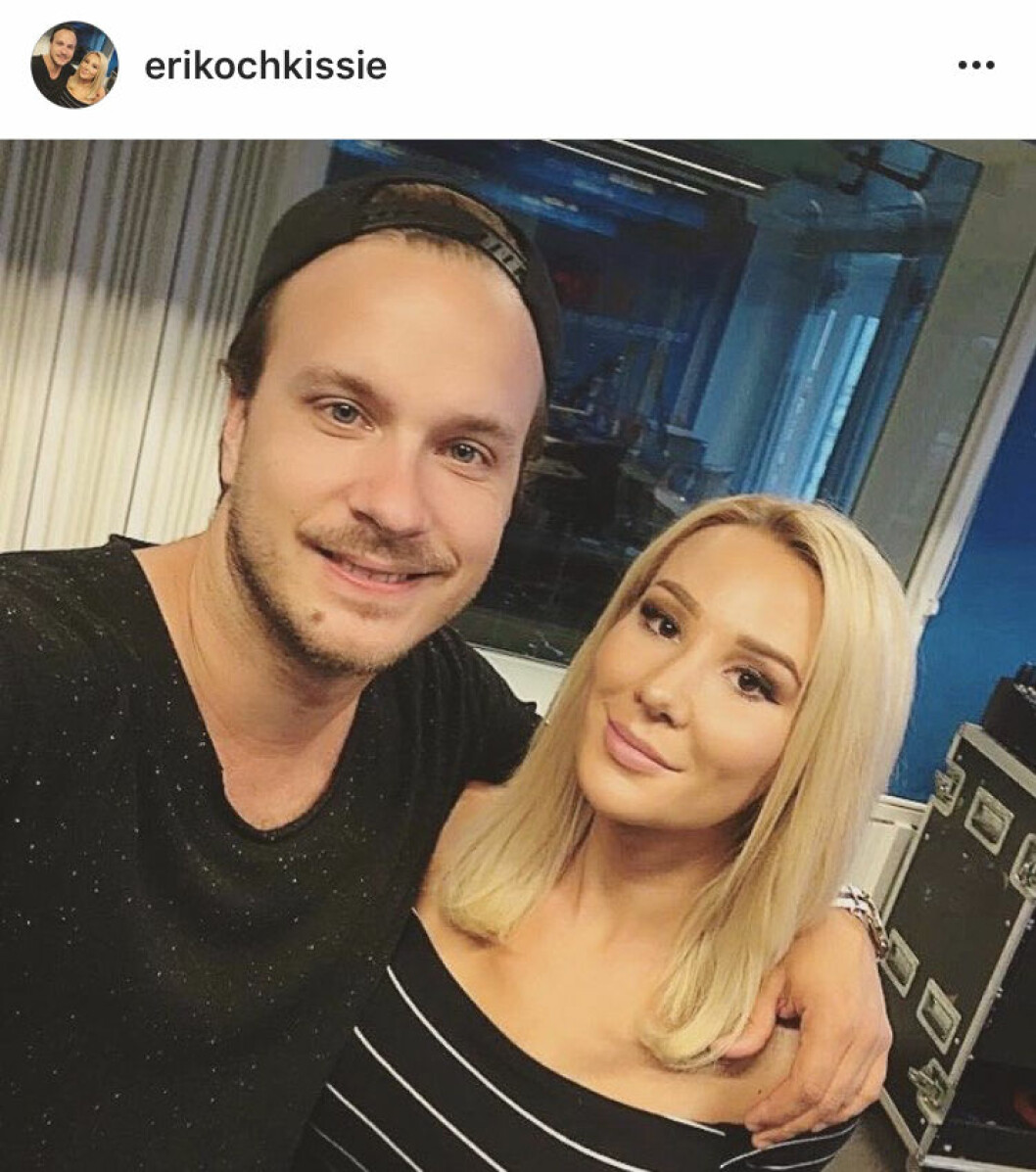 Erik och Kissie har drivit ett humorkonto tillsammans. kissie-erik-insta