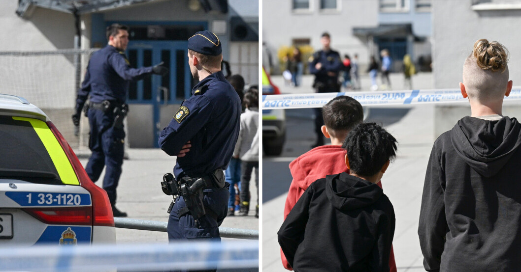 Två skadade i knivdåd på skola – tonåring gripen