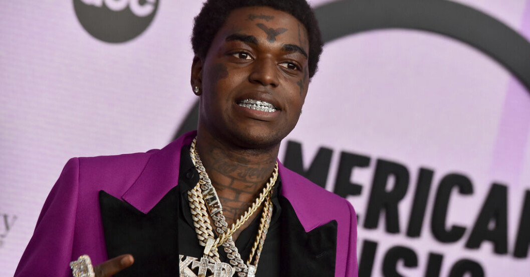 Kodak Black. Arkivbild. Polisen söker efter Kodak Black