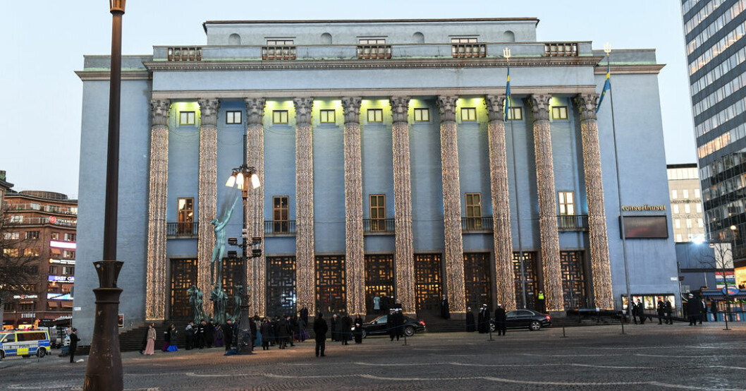 Konserthuset i Stockholm gästas i maj av Lvivs nationella symfoniorkester. Arkivbild. Ukrainsk symfoniorkester spelar i Sverige