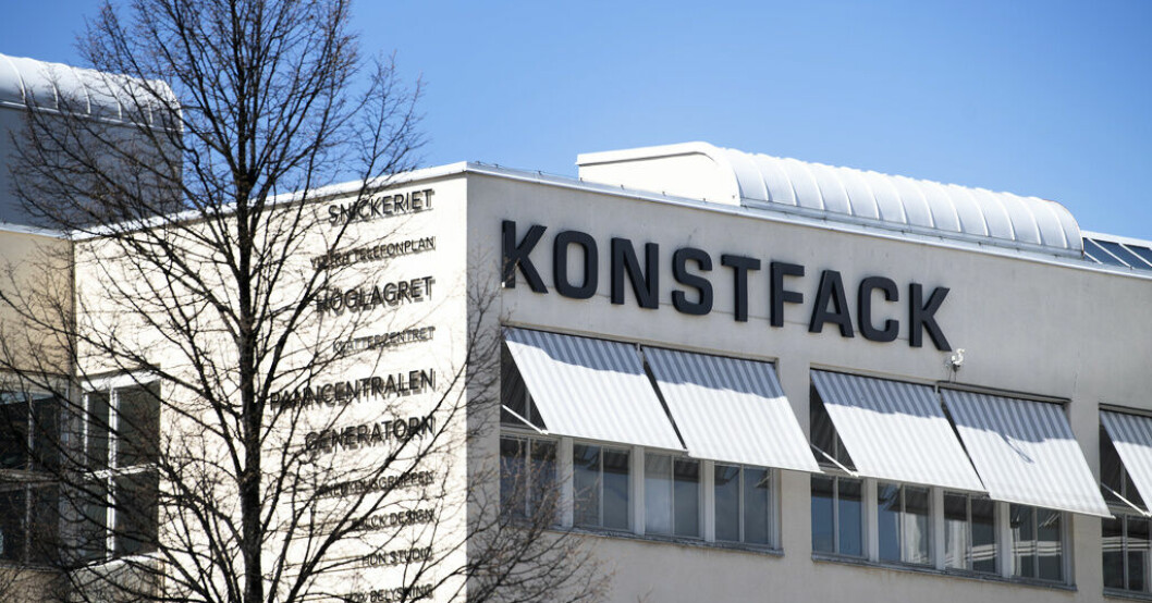 Konstfack i Stockholm får en ny rektor. Arkivbild. Ny rektor på Konstfack